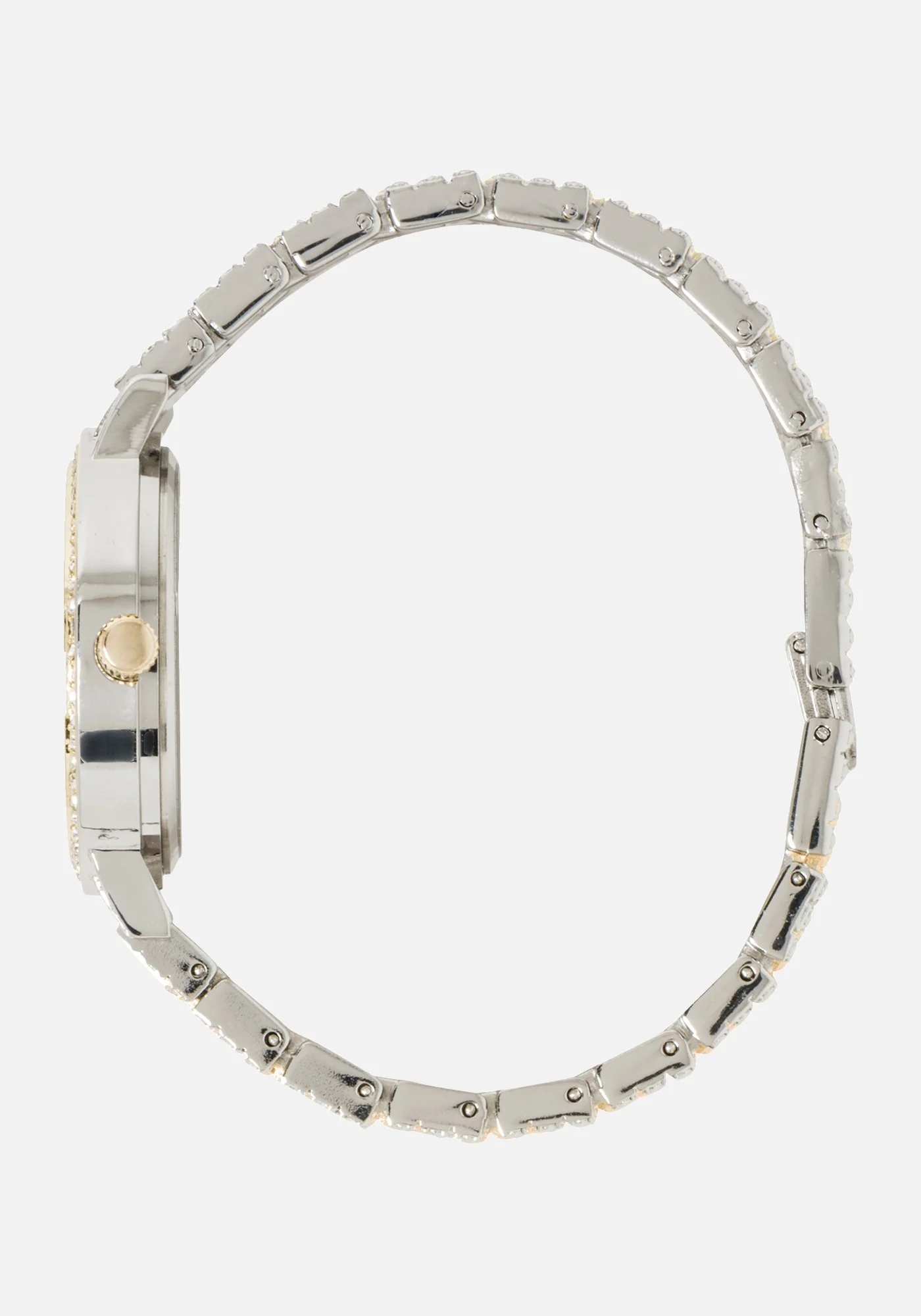 Bebe Crystal 2 Tone Watch - Image 3