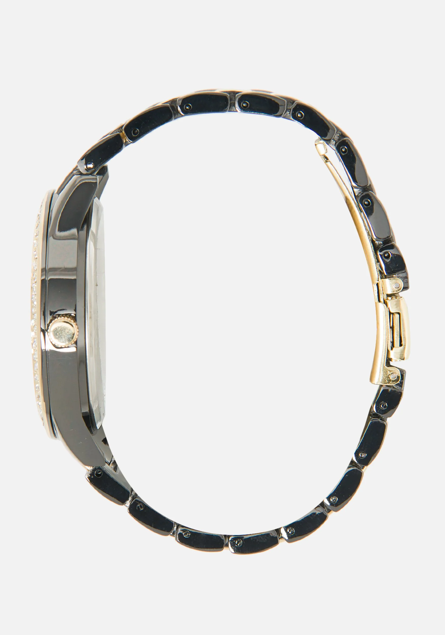 Bebe Double Row Crystal Watch - Image 2