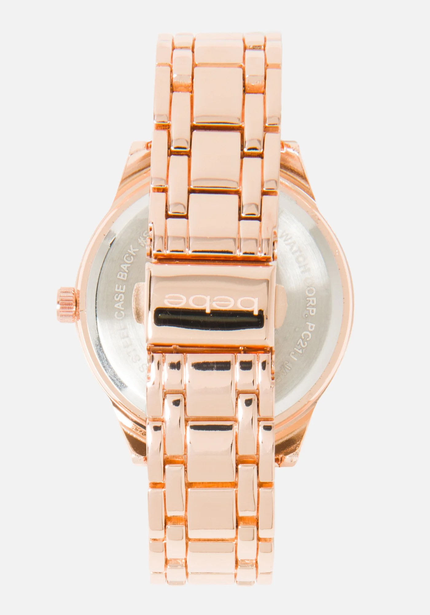 Crystal Bezel & Link Bracelet Watch - Image 2