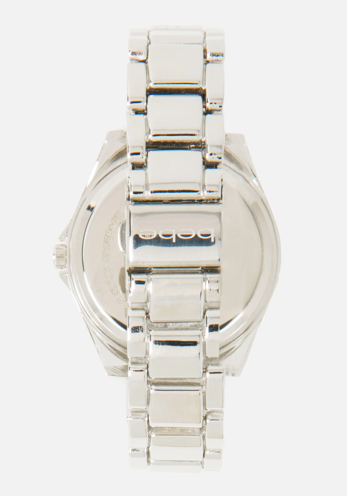 Crystal Bezel Link Roman Numeral Watch - Image 2