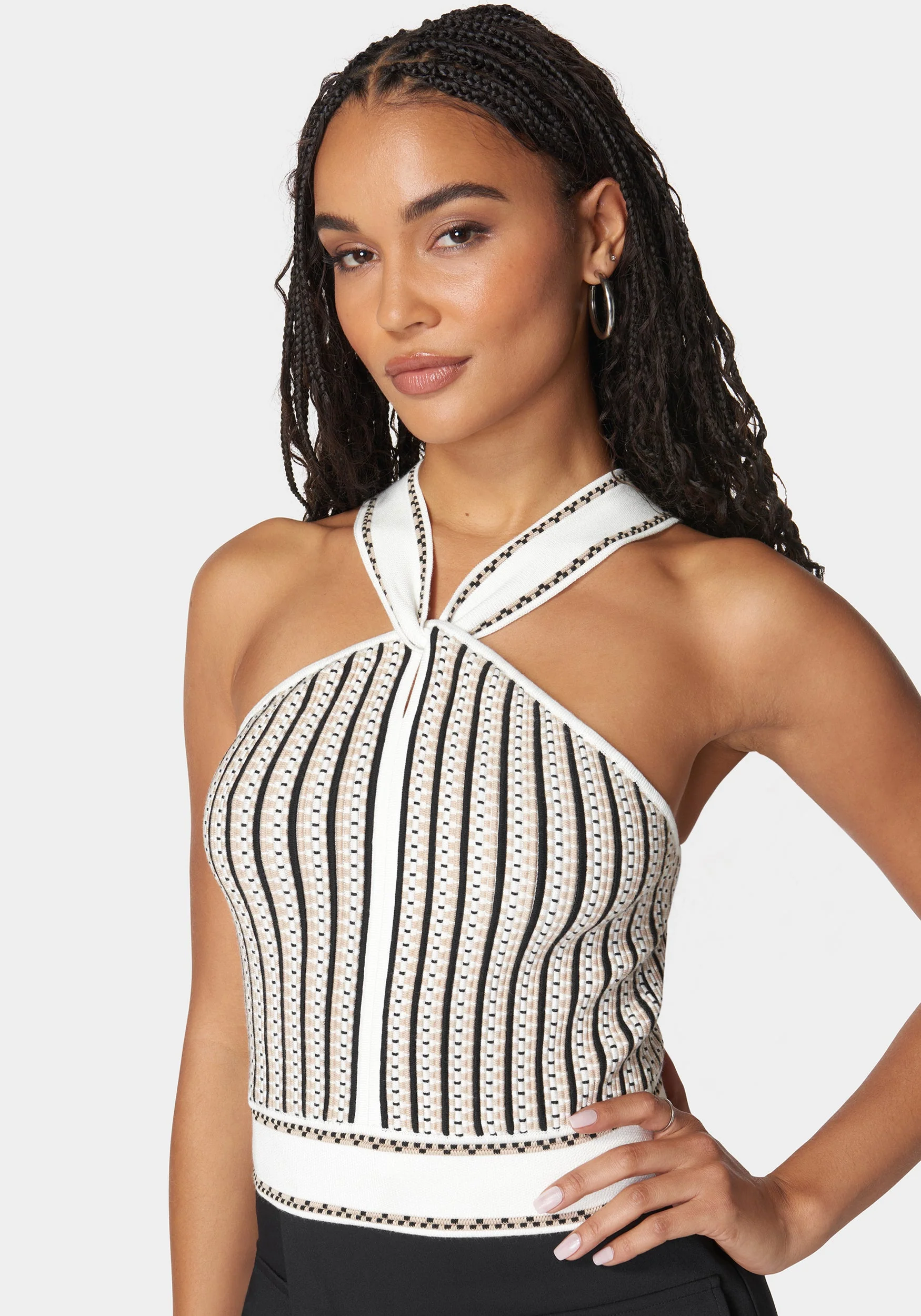 Halter Sweater Top - Image 4