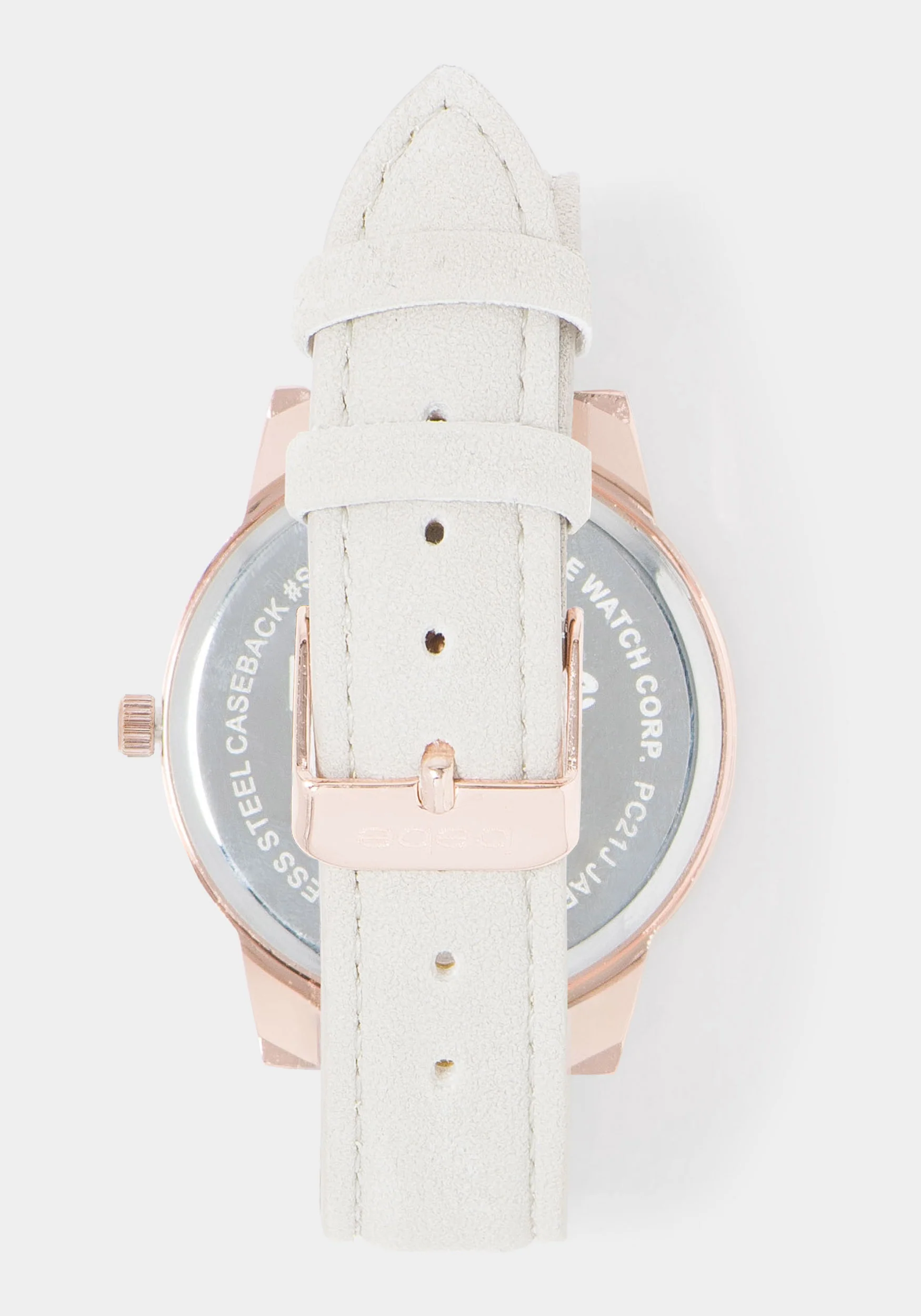 Logo Strap Crystal Watch - Image 4