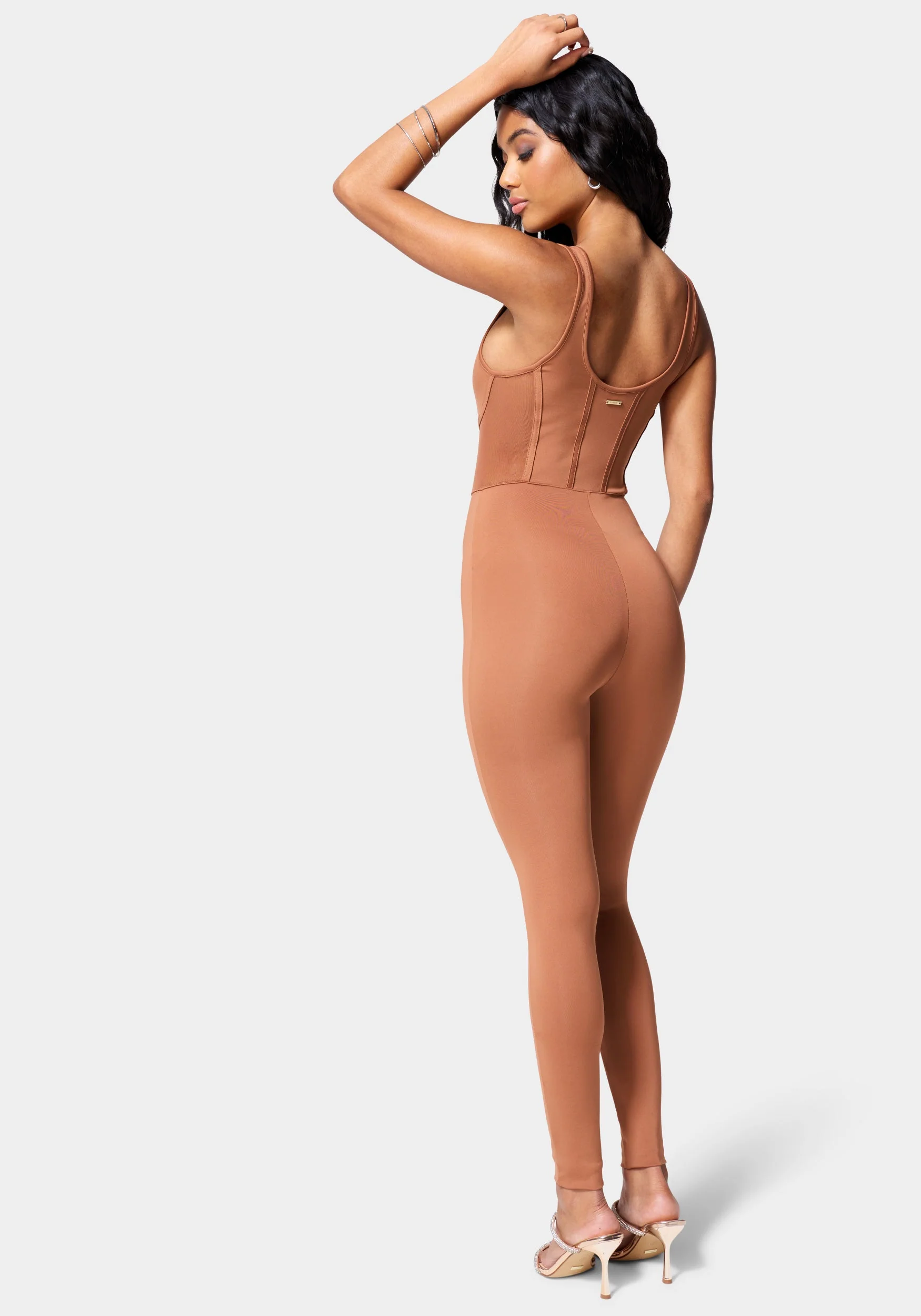 Mesh Detail Catsuit - Image 3