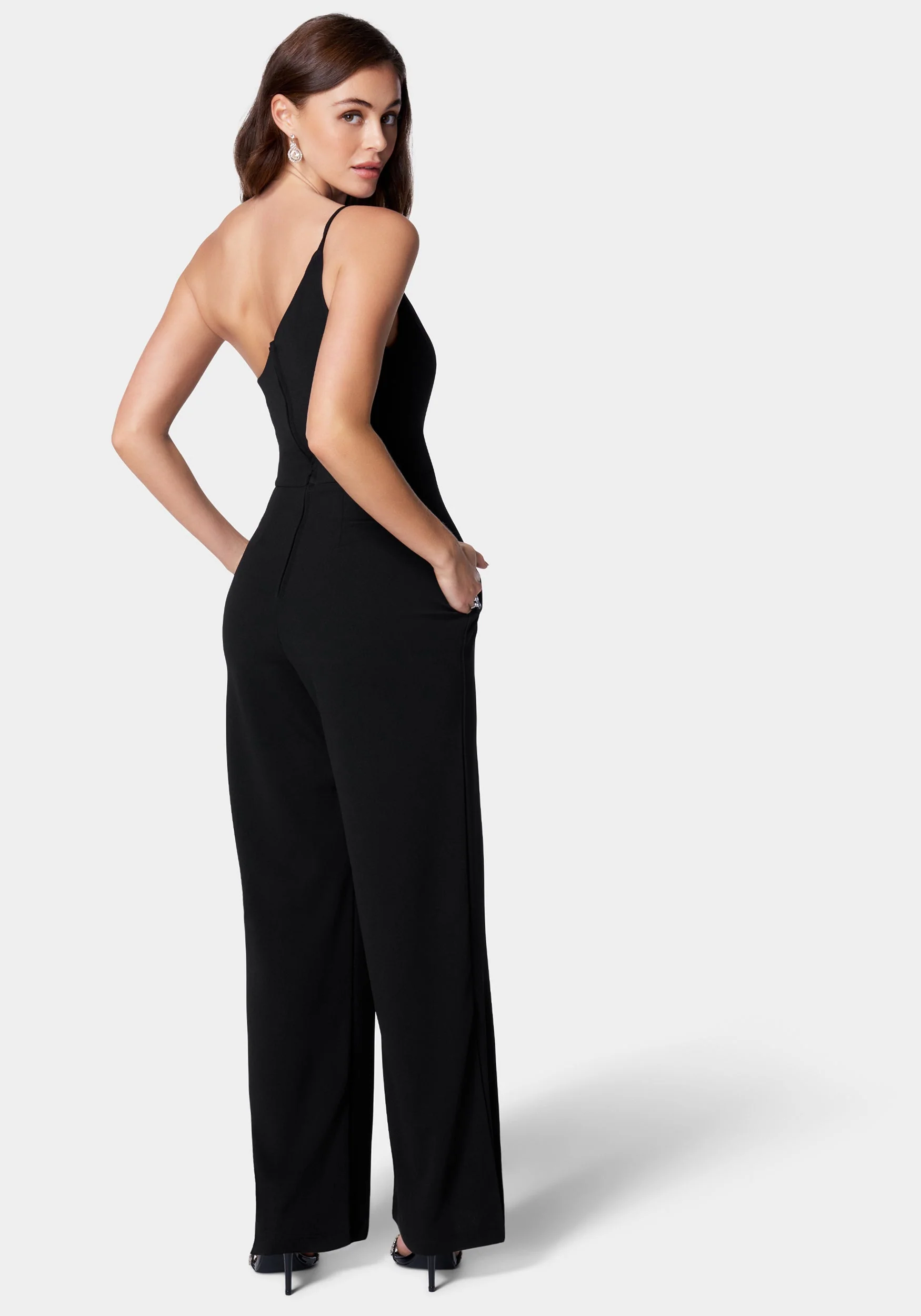One Shoulder Core Jumpsuit - Image 3