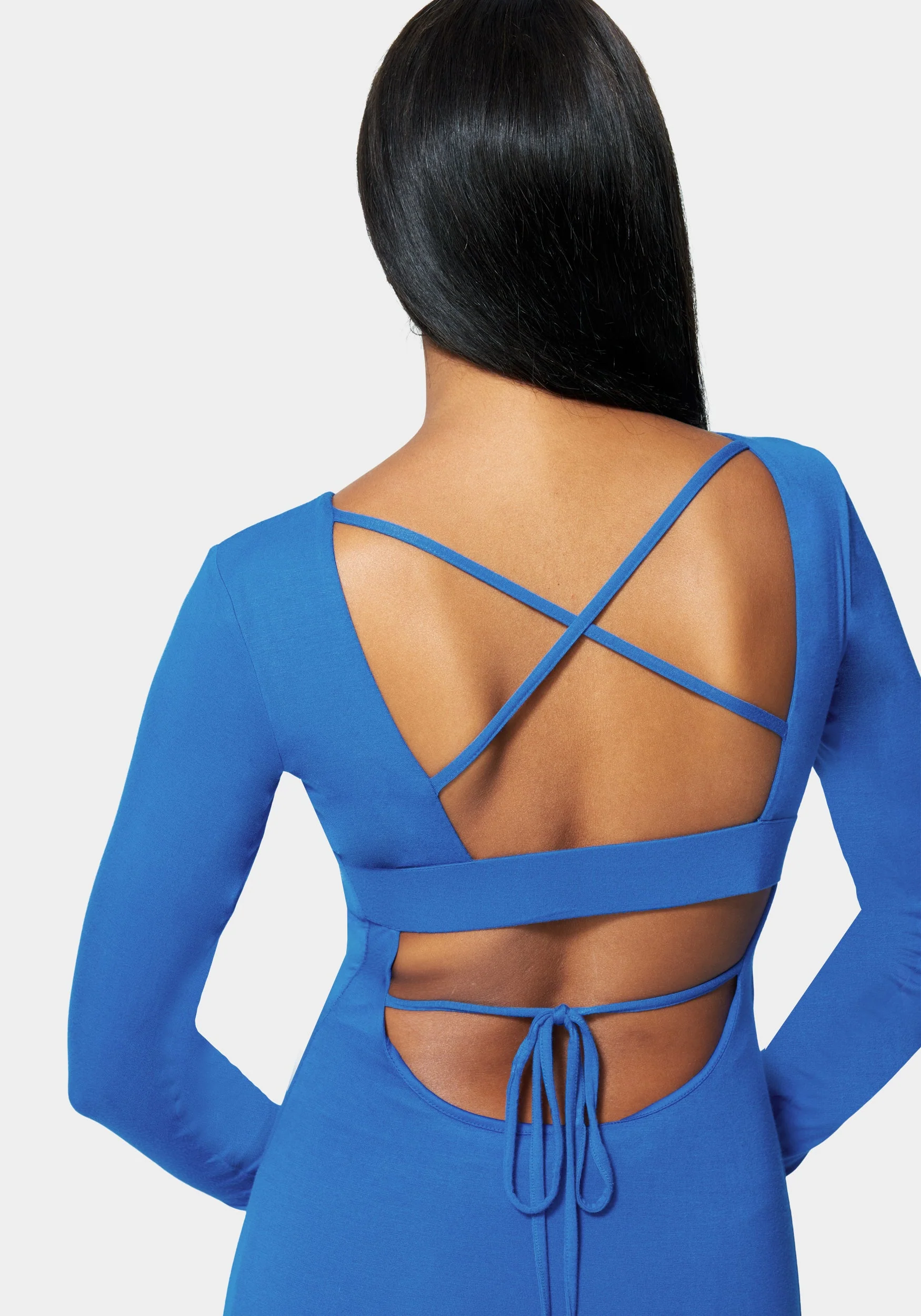 Open Back Ankle Dress - Image 4