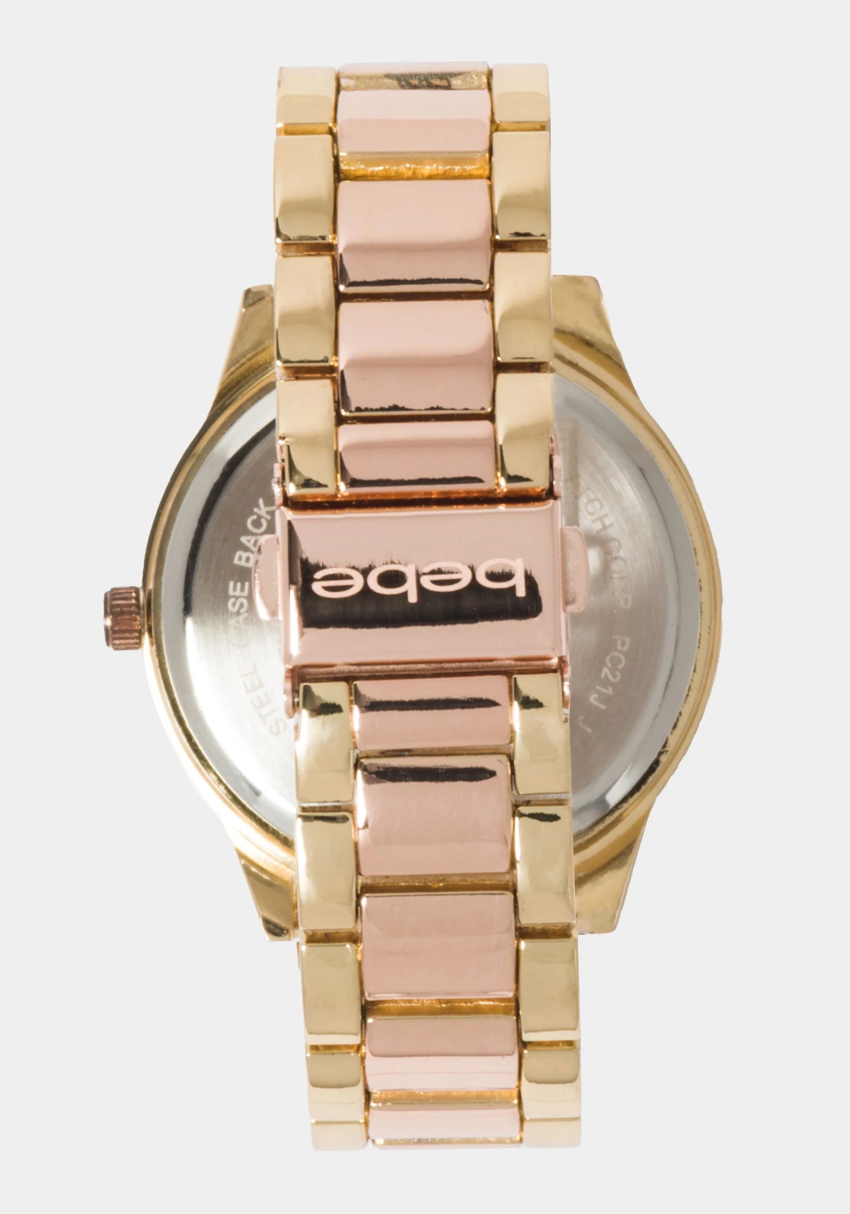 Rose Dial Crystal Bezel Watch - Image 4