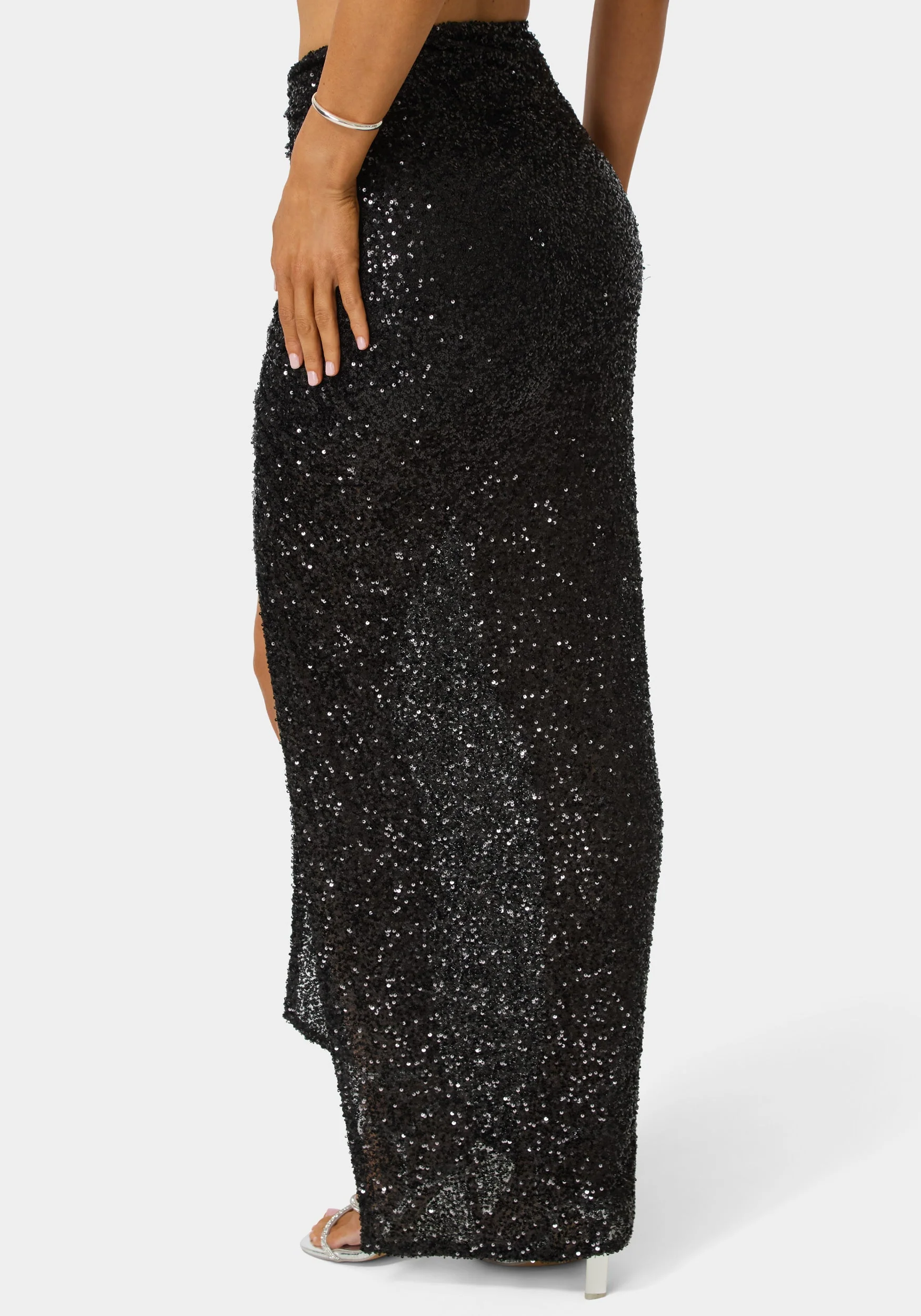Sequin Maxi Skirt - Image 3