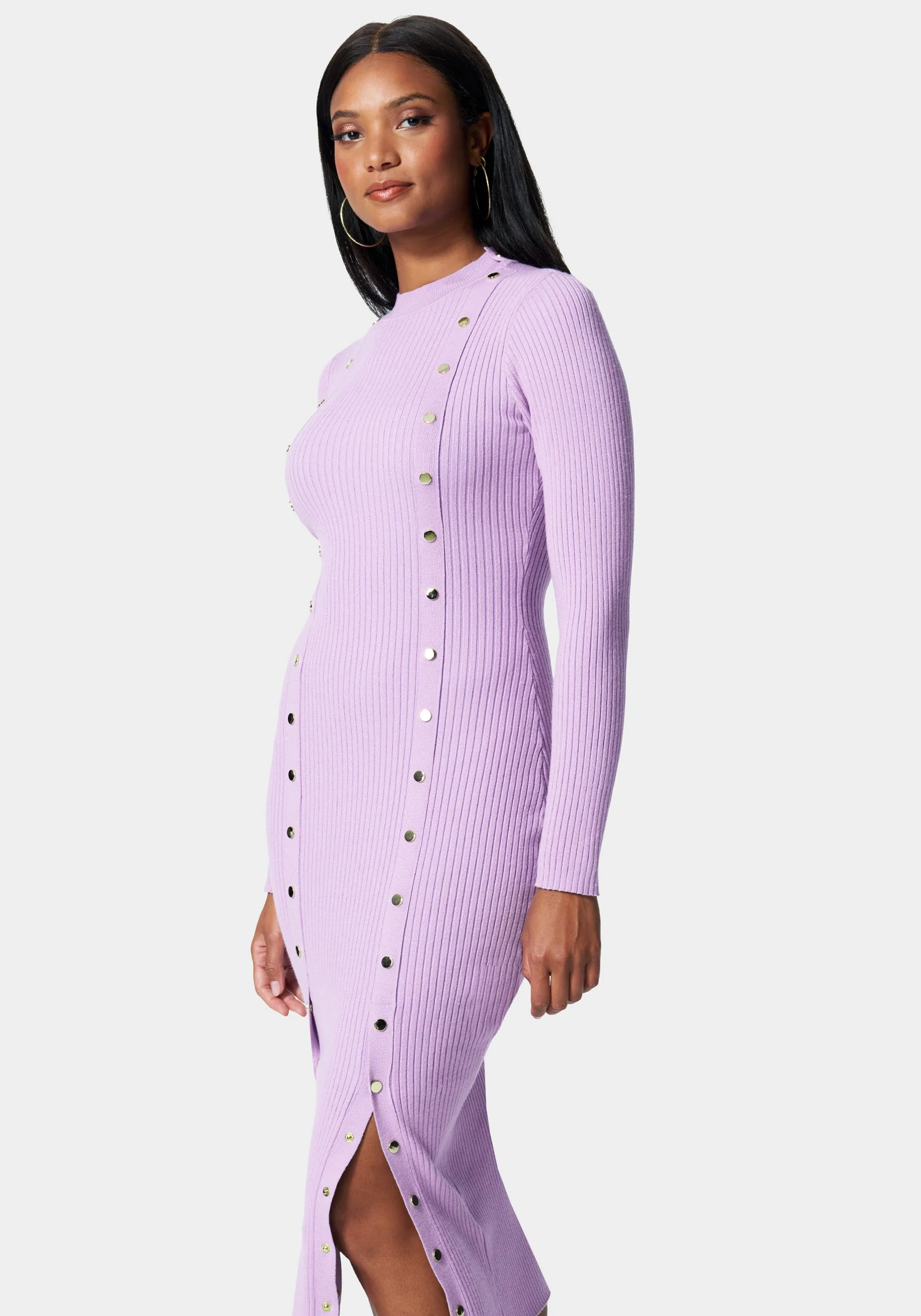 Snap Sweater Maxi Dress - Image 2