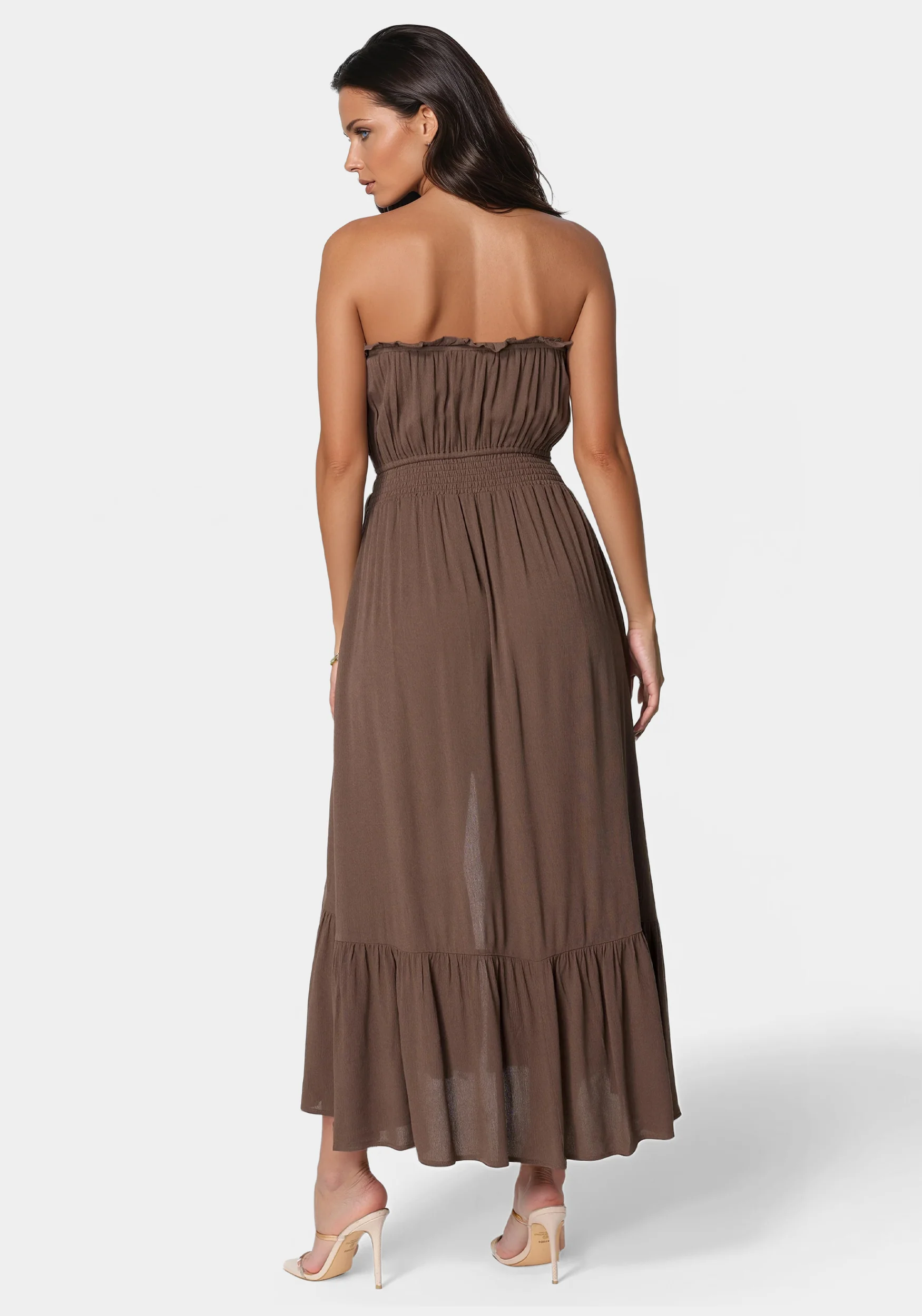 Strapless Maxi Dress - Image 4