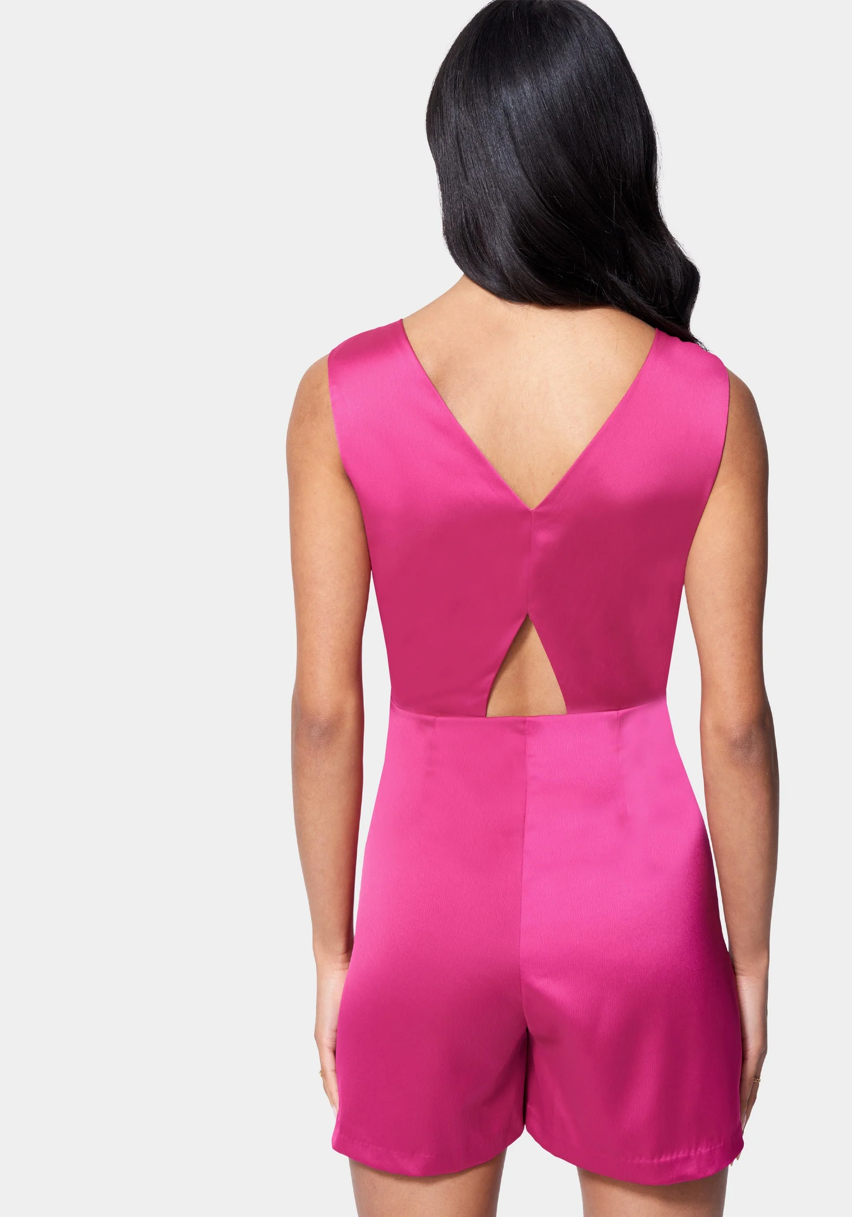 Surplice Overlay Romper - Image 3